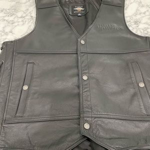Harley Davidson Leather Vest
